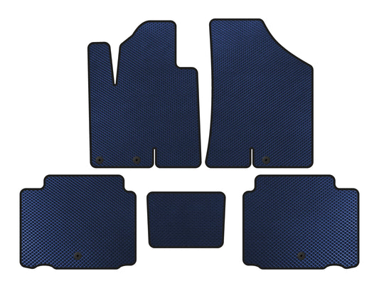 EVA Floor Mats (Blue) for Hyundai IX55 2007-2012 - image 1