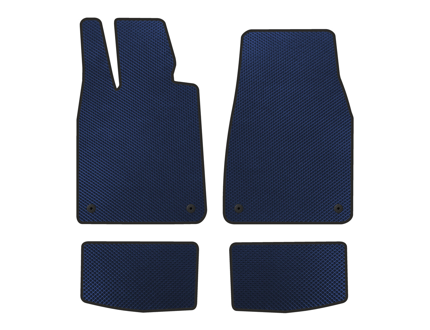 EVA Car Mats (2021-, Blue) for Porsche Taycan 2019- - image 1