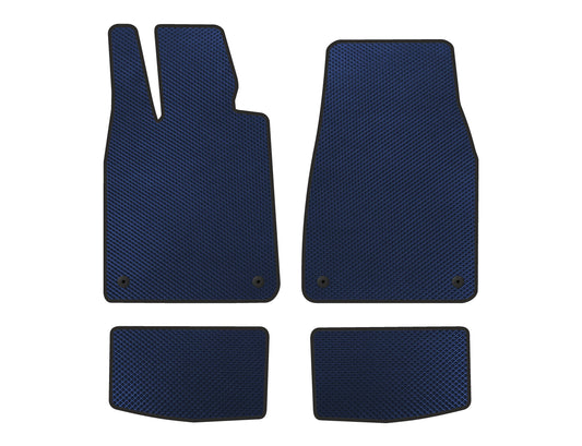 EVA Car Mats (2021-, Blue) for Porsche Taycan 2019- - image 1