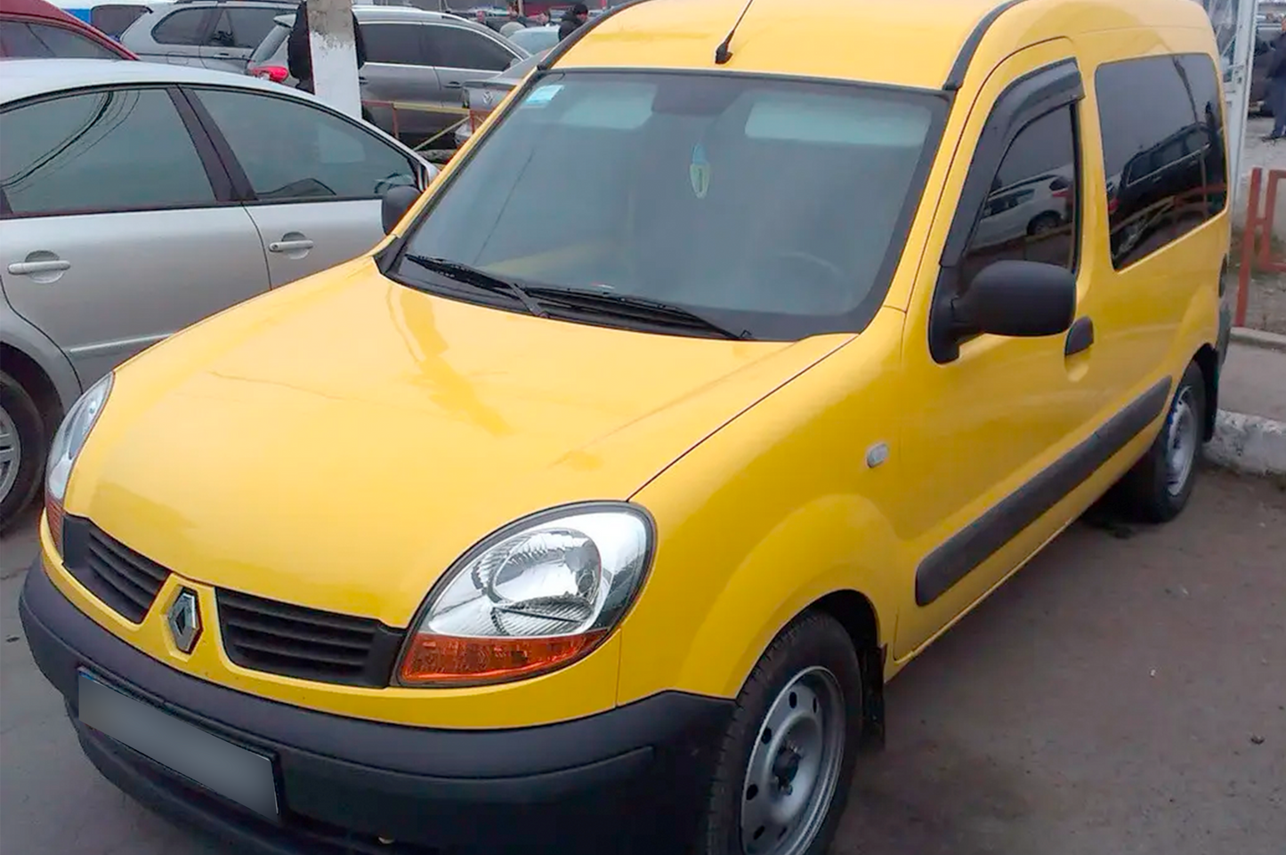 Window Deflectors 11 cm (2 pcs, HIC) for Peugeot Partner 1996-2008 - image 5