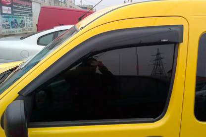 Window Deflectors 11 cm (2 pcs, HIC) for Peugeot Partner 1996-2008 - image 4