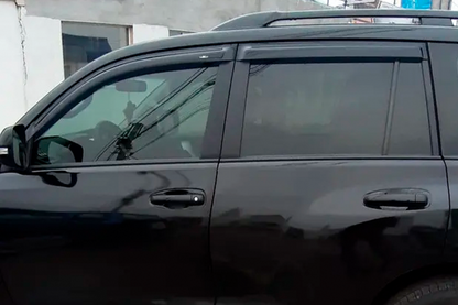 Window Deflectors 8 cm (4 pcs, HIC) for Toyota Land Cruiser Prado 150 2009-2023 - image 3