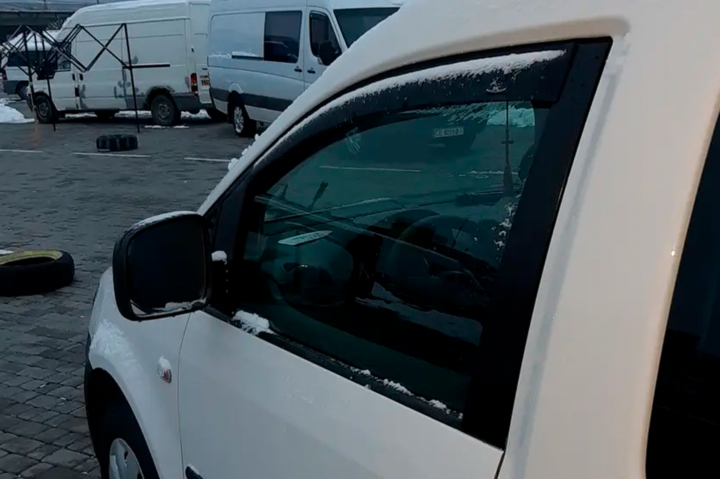 Window Deflectors (2 pcs, HIC) for Volkswagen Caddy 2010-2015 - image 14