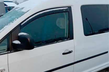 In-channel window deflectors (2 pcs, HIC) for Volkswagen Caddy 2010-2015 - image 3