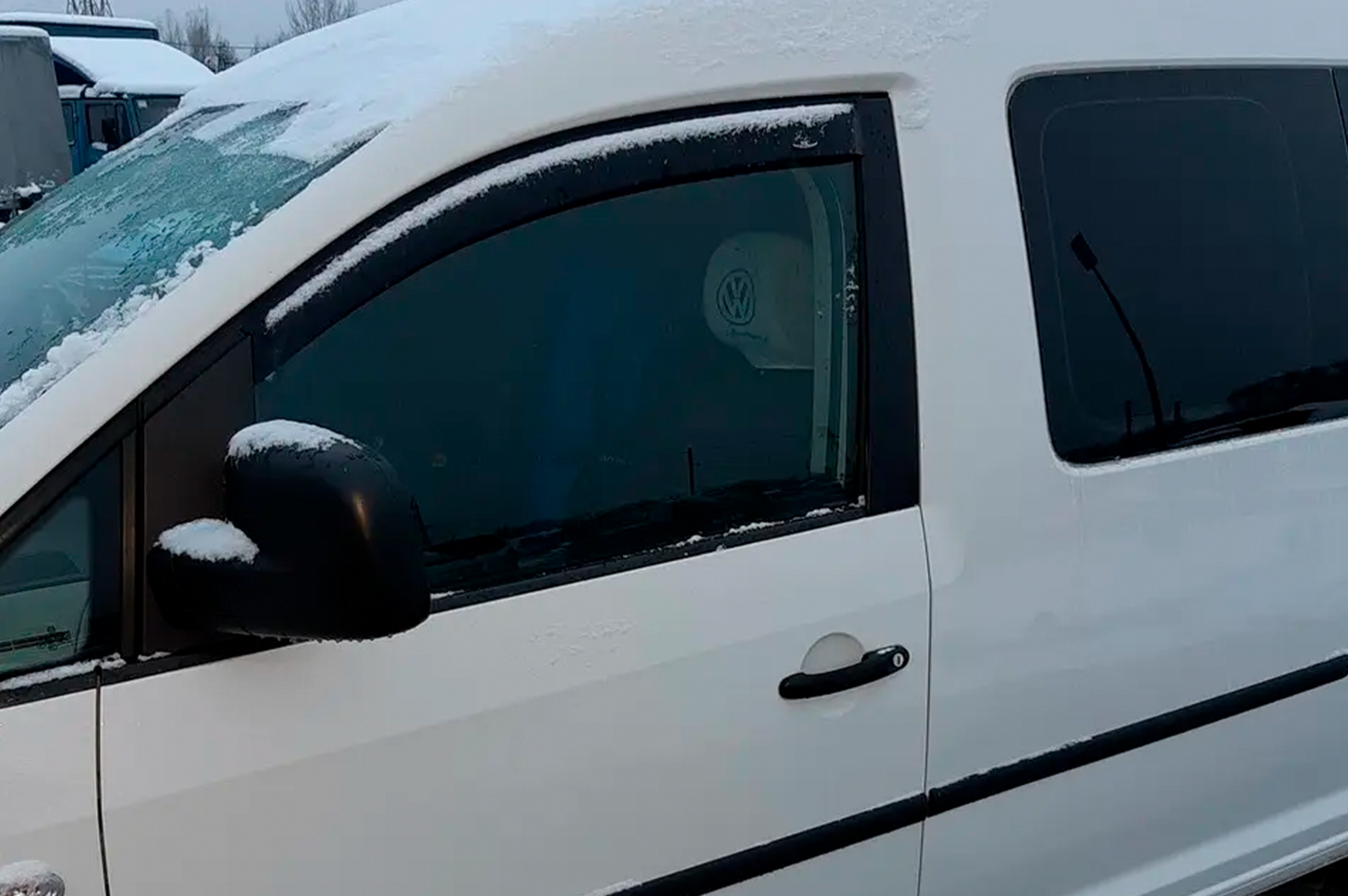 Window Deflectors (2 pcs, HIC) for Volkswagen Caddy 2015-2020 - image 3