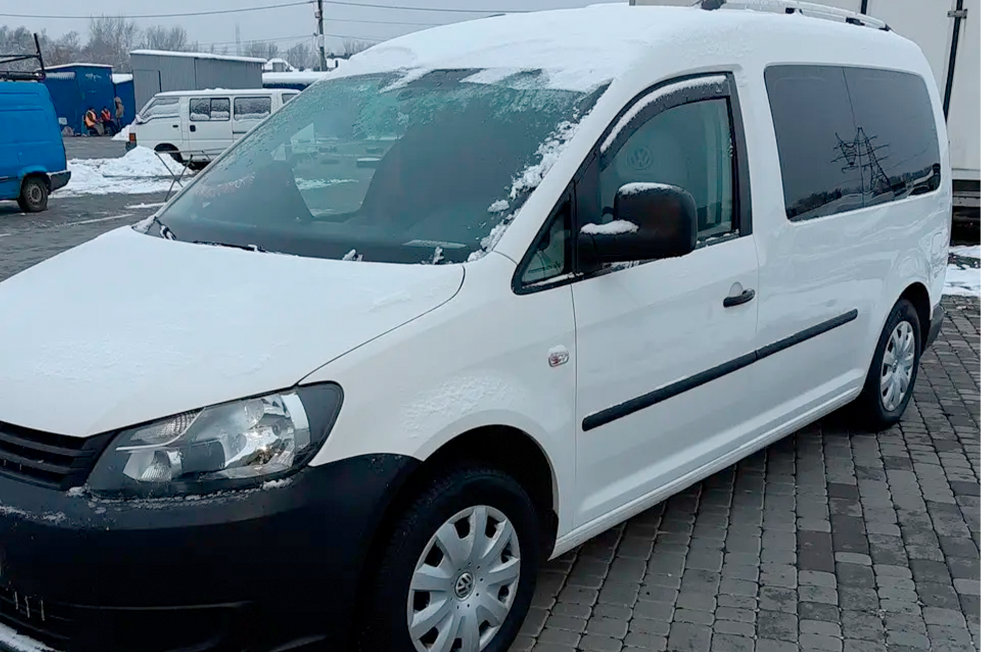 In-channel window deflectors (2 pcs, HIC) for Volkswagen Caddy 2015-2020 - image 5