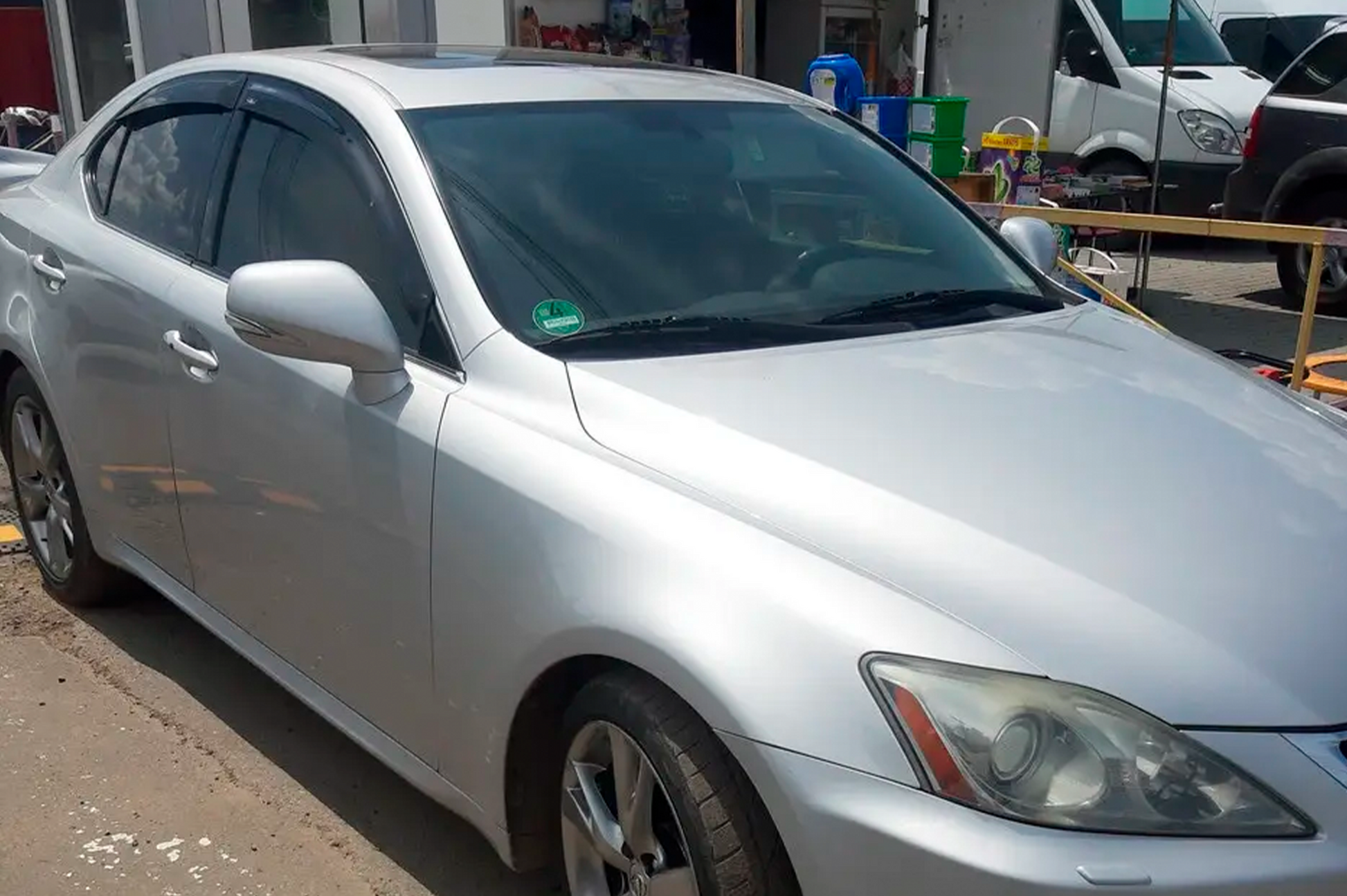 Window Deflectors (4 pcs, HIC) for Lexus IS 2005-2013 - image 3