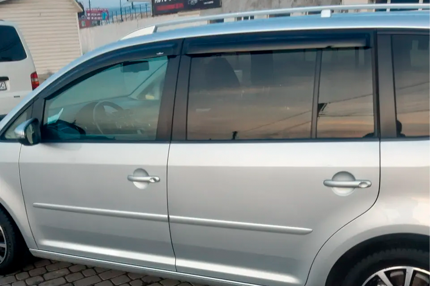 Window Deflectors (4 pcs, HIC) for Volkswagen Touran 2010-2015 - image 8