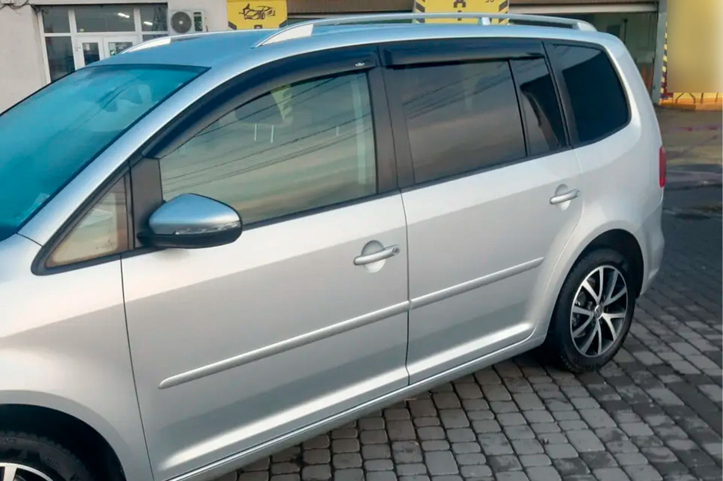 Window Deflectors (4 pcs, HIC) for Volkswagen Touran 2010-2015 - image 9