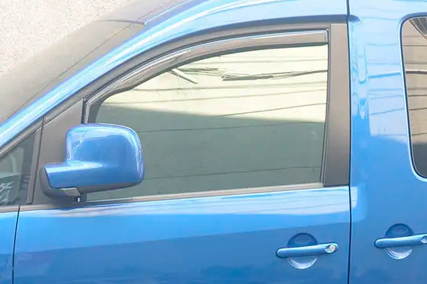 In-channel window deflectors (2 pcs, HIC) for Renault Kangoo 1998-2008 - image 5