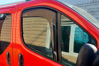 In-channel window deflectors (2 pcs, HIC) for Opel Movano 2004-2010 - image 1