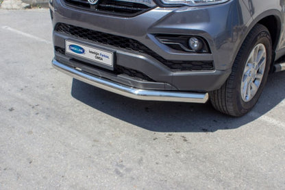 Front Bar Texas (76mm, Stainless Steel) for SsangYong Musso ІІ 2018- - image 1