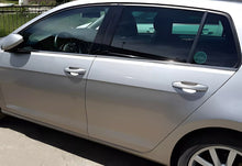 Lower Window Trim Black Chrome (4 pcs, Stainless Steel) for Volkswagen Golf 7/E-Golf 2012-2020 - image 1