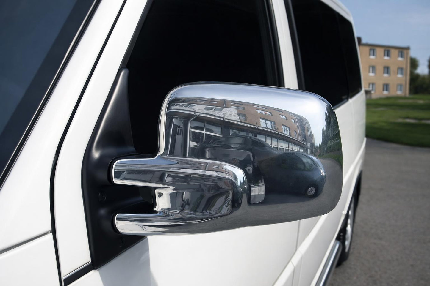 Mirror Covers (2 pcs, plastic) for Volkswagen T4 Caravelle/Multivan 1990-2003 - image 1