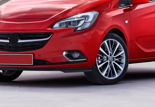 Pads for foglights (2 pieces, stainless steel) for Opel Corsa E 2015-2019 - image 1