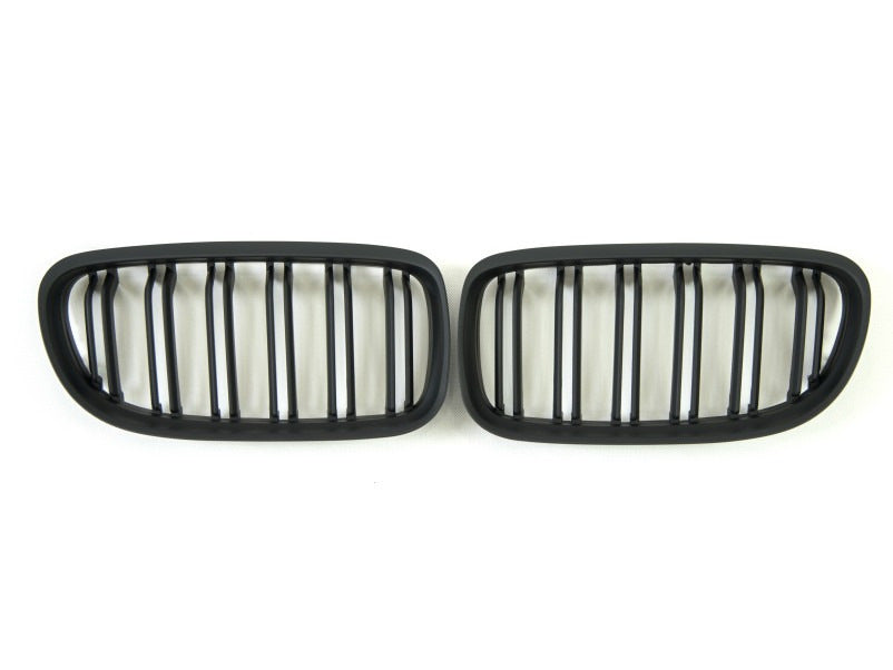 Kidney Grilles M-Look (for E-90/91 2008-2011, Matte Black) for BMW 3 Series E90/E91 2005-2011 - image 2