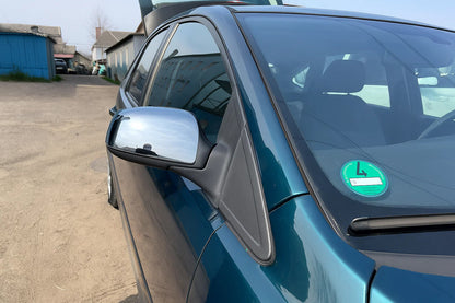 Mirror Covers (2 pcs, Stainless Steel) for Ford Fiesta 2002-2008 - image 3