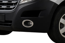 Fog Light Covers Carmos (2 pcs, Stainless Steel) for Nissan NV400 2010-2024 - image 1