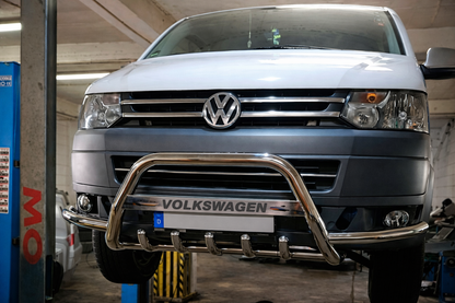 Bull Bar WT004ST (Stainless Steel) for Volkswagen T5 2010-2015 - image 1
