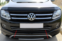 Front bumper stainless steel covers (2 pcs) for Volkswagen Amarok 2010-2022 - image 1