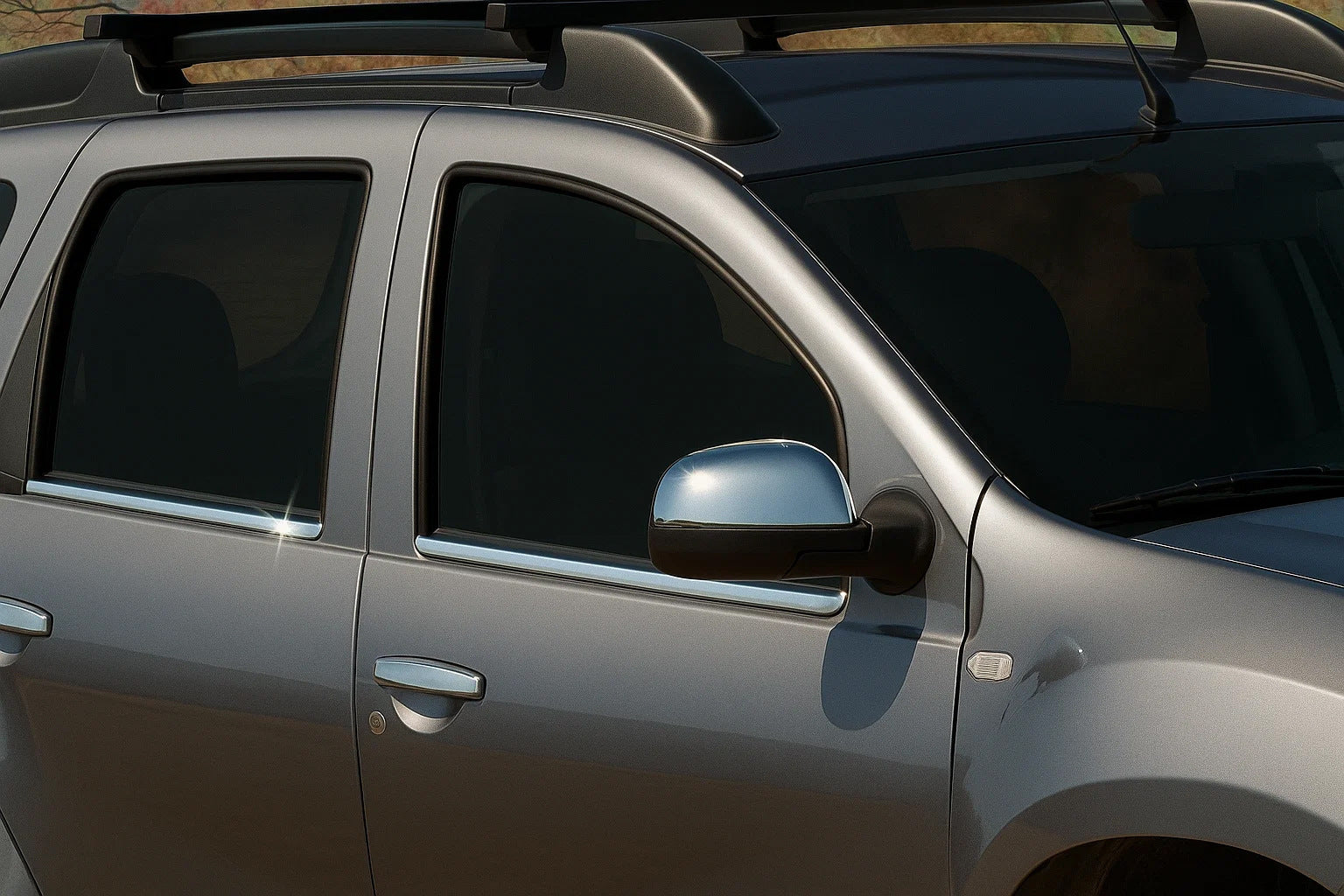 Mirror Covers Version 1 (2 pcs) for Nissan Terrano 2014- - image 1