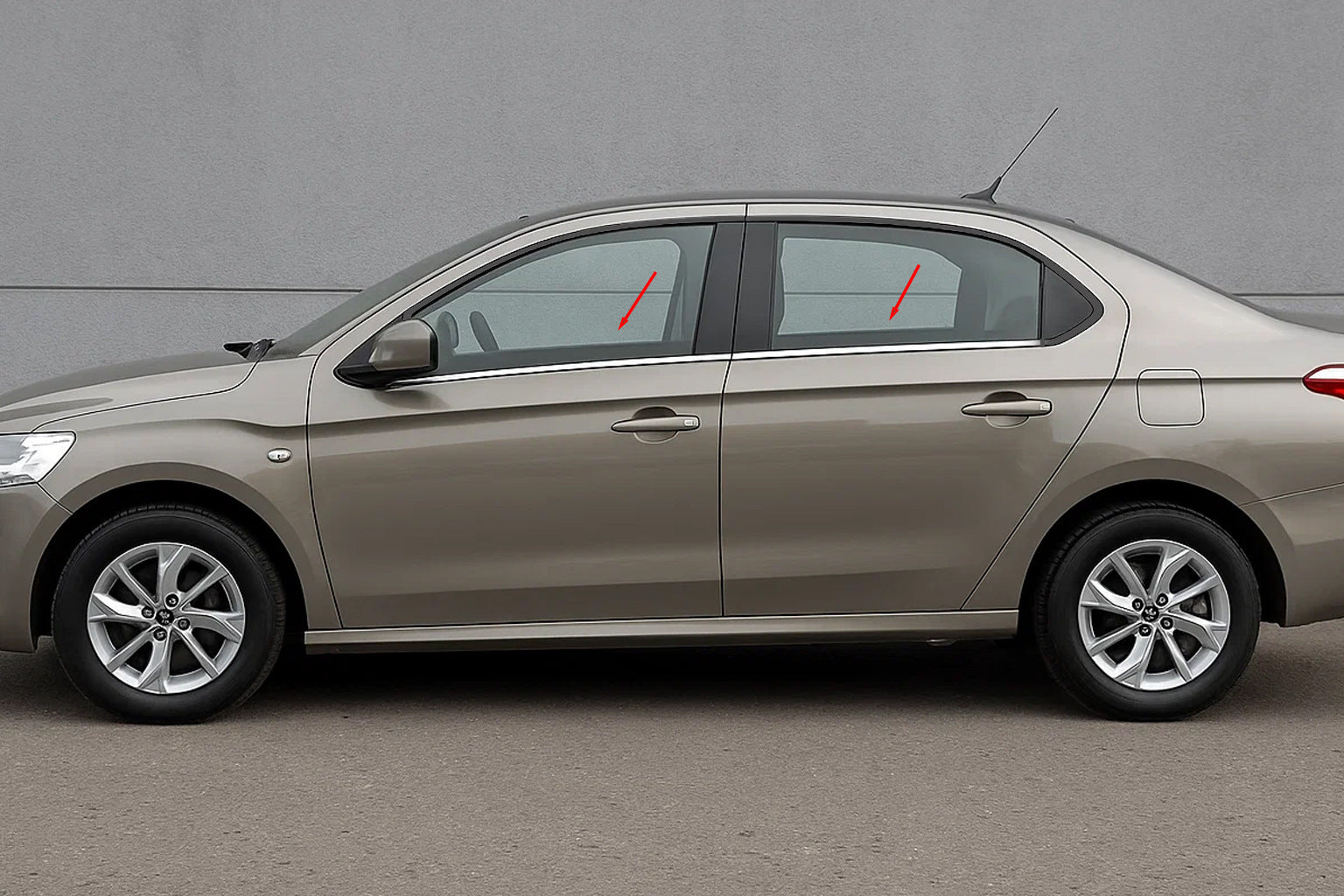 Window Trim Stainless Steel for Citroen C-Elysee 2013-2022 - image 4