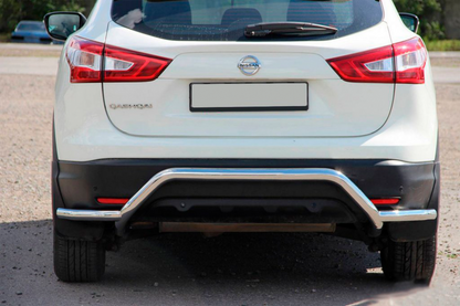 Rear Bar AK007-Plus (Stainless Steel) for Nissan Qashqai 2014-2021 - image 2