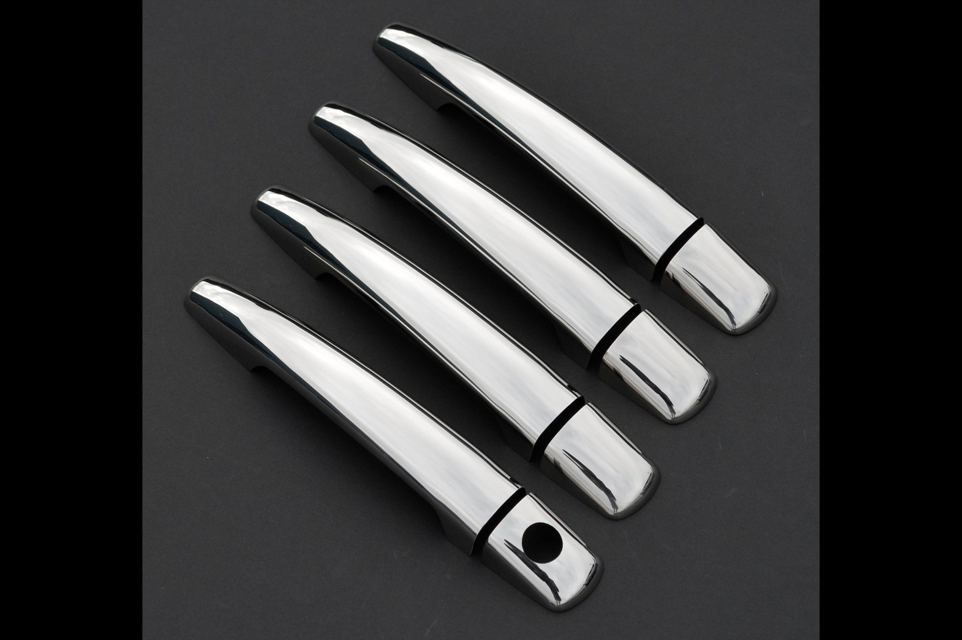 Chrome Door Handle Covers (4 pcs, Stainless Steel) for Peugeot Expert 2007-2016 - image 4