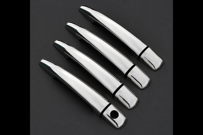 Chrome Door Handle Covers (4 pcs, Stainless Steel) for Peugeot Expert 2007-2016 - image 4