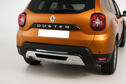 Front and rear bumper extensions (2 pcs) for Renault Duster 2018-2024 - image 2