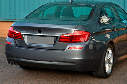 SD Stainless Steel Trim Above License Plate for BMW 5 Series F10/F11 2010–2016 - image 6