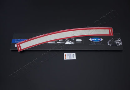 Rear Bumper Protector OmsaLine (Stainless Steel) for Opel Meriva 2010-2017 - image 2