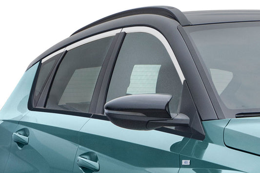 Upper window trim stainless steel (6 pcs) for Hyundai Bayon 2021- - image 1