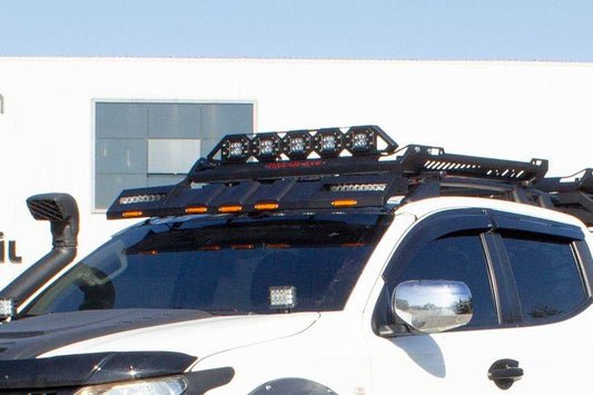 Windshield visor (LED) for Ford Ranger 2011-2022 - Reelken Auto
