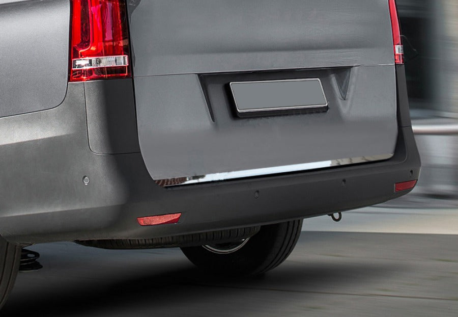 Kant on the trunk lid (stainless steel) for Mercedes Vito / V-class W447 2014↗ year - image 1