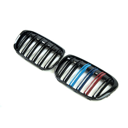Kidney Grilles M-Look (2015-2019, M-Color) for BMW X1 F48 2015-2022 - image 4