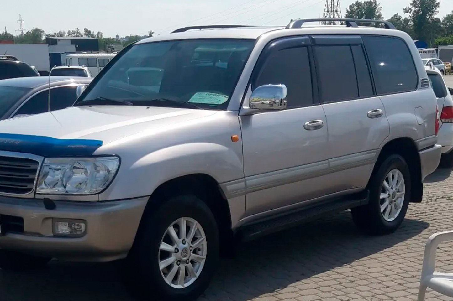 Window Deflectors (4 pcs, HIC) for Toyota Land Cruiser 100 1998-2007 - image 6
