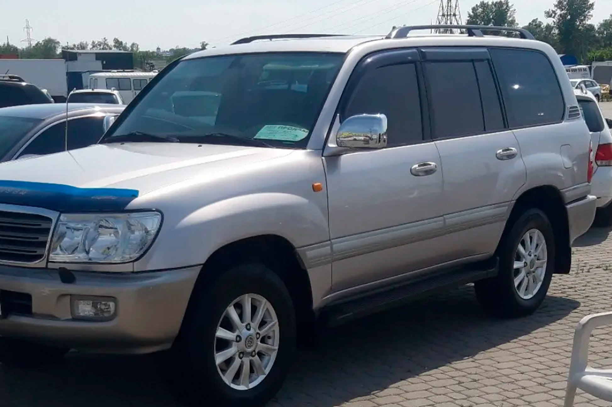 Window Deflectors (4 pcs, HIC) for Toyota Land Cruiser 100 1998-2007 - image 6