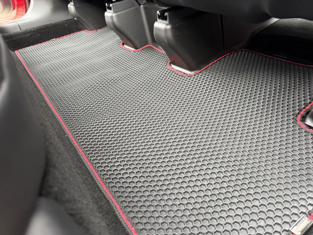 Rubber Floor Mats Carsuit (2020-2024, black) for Tesla Model Y 2020- - image 12