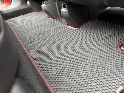 Rubber Floor Mats Carsuit (2020-2024, black) for Tesla Model Y 2020- - image 12
