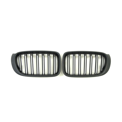 M-Look Kidney Grilles (2014-2018, Matte Black) for BMW X3 F25 2011-2018 - image 2