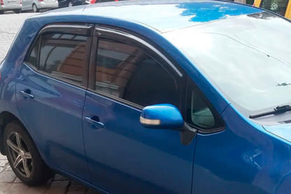 Window Deflectors (4 pcs, HIC) for Toyota Auris 2007-2012 - image 1