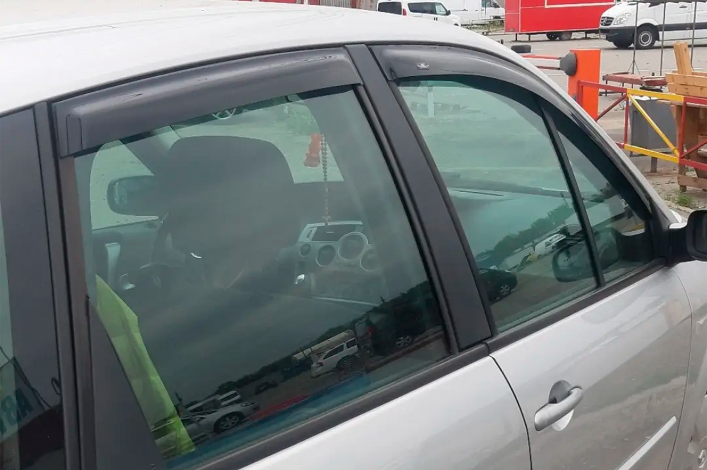 Window Deflectors (4 pcs, HIC) for Renault Scenic/Grand 2003-2009 - image 2