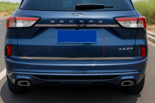 Trunk trim stainless steel for Ford Kuga/Escape 2019- - image 1