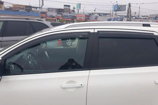 Window Deflectors (4 pcs, HIC) for Nissan Qashqai 2010-2014 - image 2
