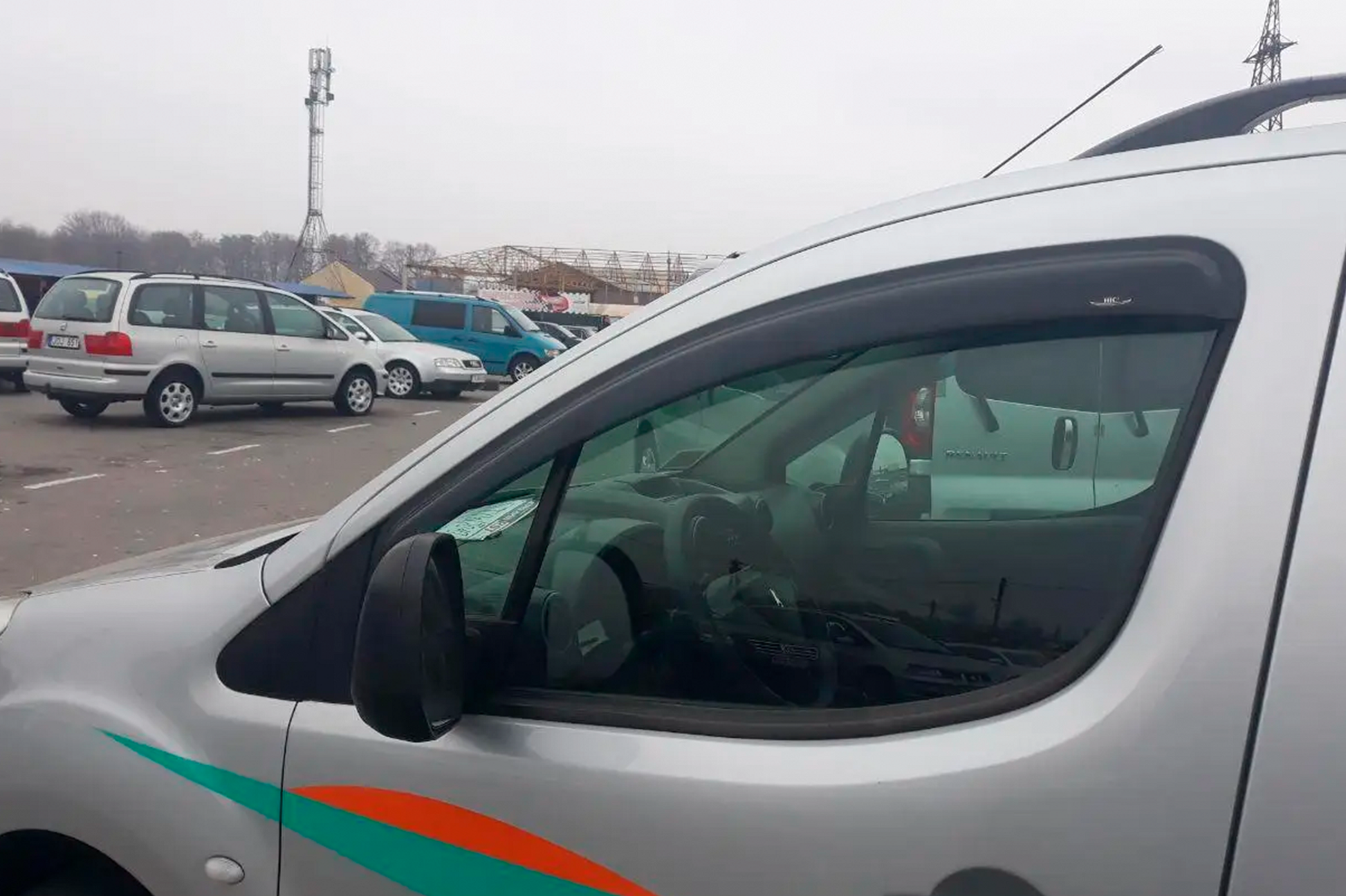 Window Deflectors (2 pcs, HIC) for Peugeot Partner Tepee 2008-2018 - image 9
