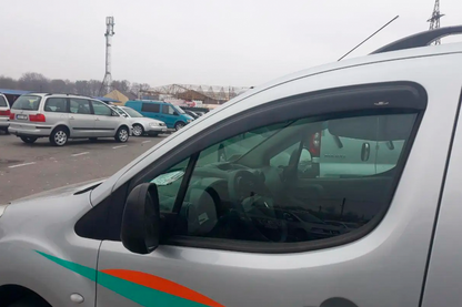 Window Deflectors (2 pcs, HIC) for Peugeot Partner Tepee 2008-2018 - image 9