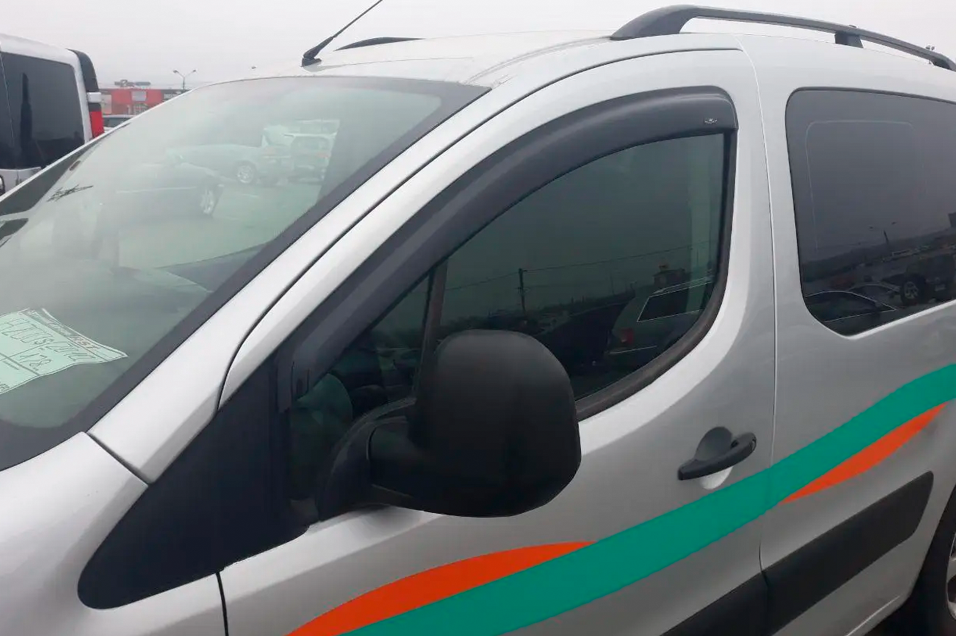 Window Deflectors (2 pcs, HIC) for Peugeot Partner Tepee 2008-2018 - image 10
