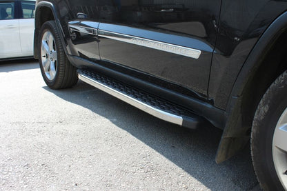Side Steps BlackLine (2 pcs, Aluminum) for Jeep Grand Cherokee WK2 2010-2021 - image 1