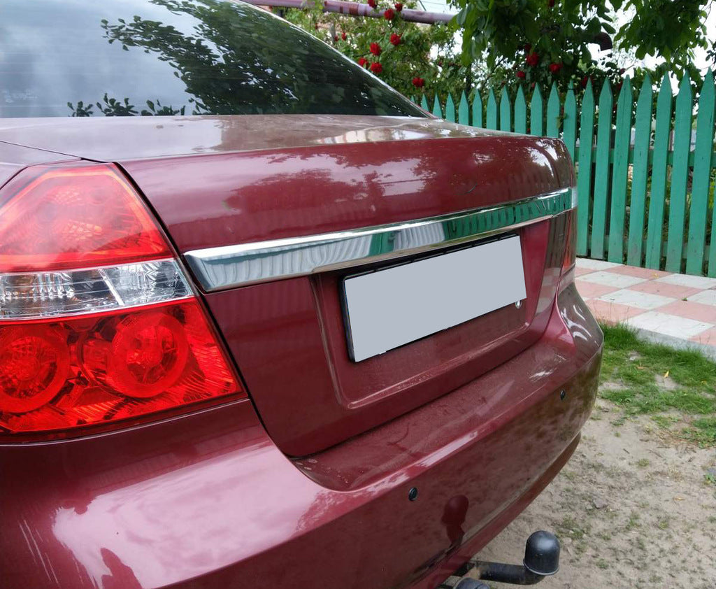 Rear Trim Stainless Steel for Chevrolet Aveo T250 2005-2011 - image 2